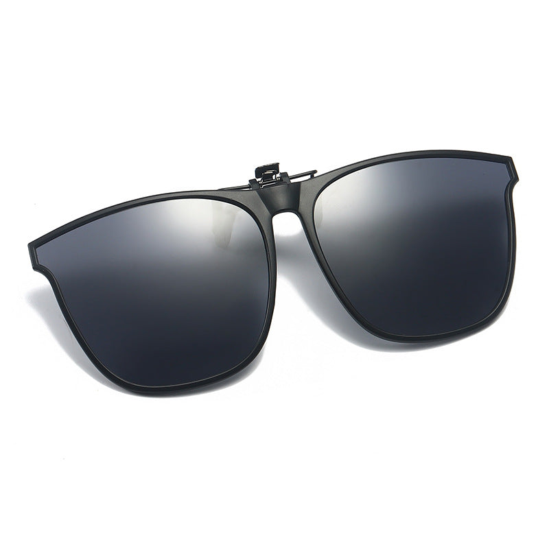 Clip-on lunettes de soleil avec embouts magnétiques Verres polarisants Protection UV400 pour porteurs de lunettes | Sansoti