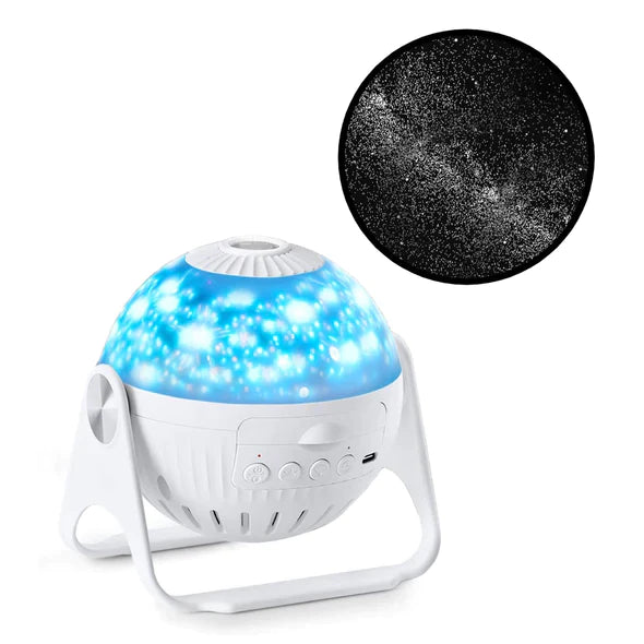 Starry Sky Projector Galaxy Lamp With Fog Effect And LED Colors | Sansoti