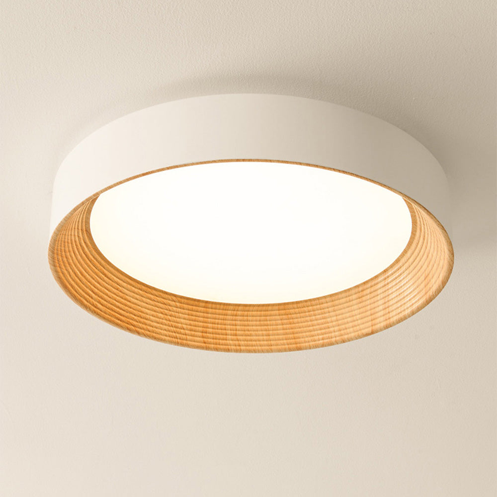 Minimalist Round Low-Profile Ceiling Lamp Bedroom Ceiling Lighting LED | Sansoti