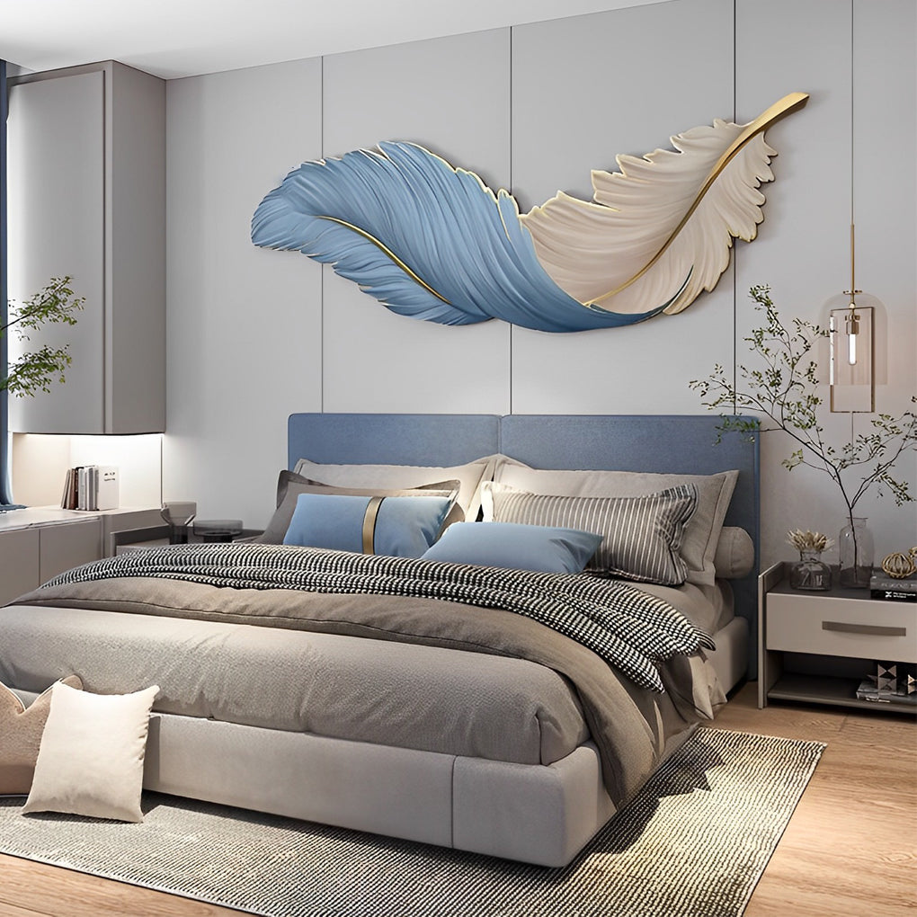 Wandlamp Veer LED Kunstpaneel USB Dimbaar 80cm 120cm | Sansoti
