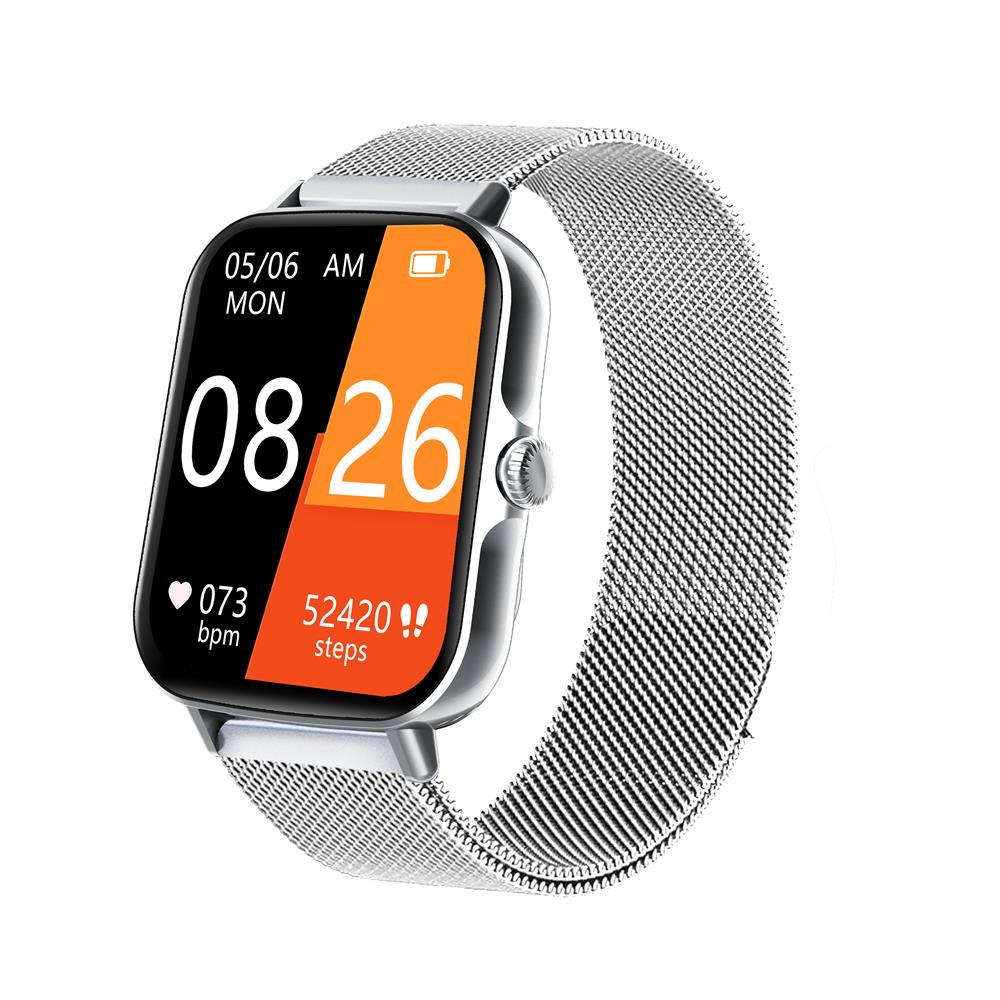 Gesundheits-Smartwatch mit Herzfrequenzmesser, Blutdruckmessung, Sauerstoffsättigung, Schlafüberwachung wasserdicht für Sport | Sansoti