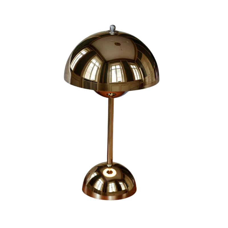 Designer Bloem Tafellamp Metaal met Dimfunctie Scandinavisch Stijl | Sansoti