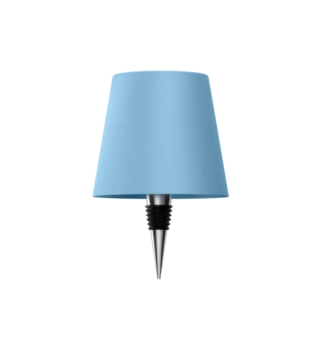 Lámpara para botella LED recargable de aluminio, lámpara de mesa para botella de vino, luz cálida | Sansoti