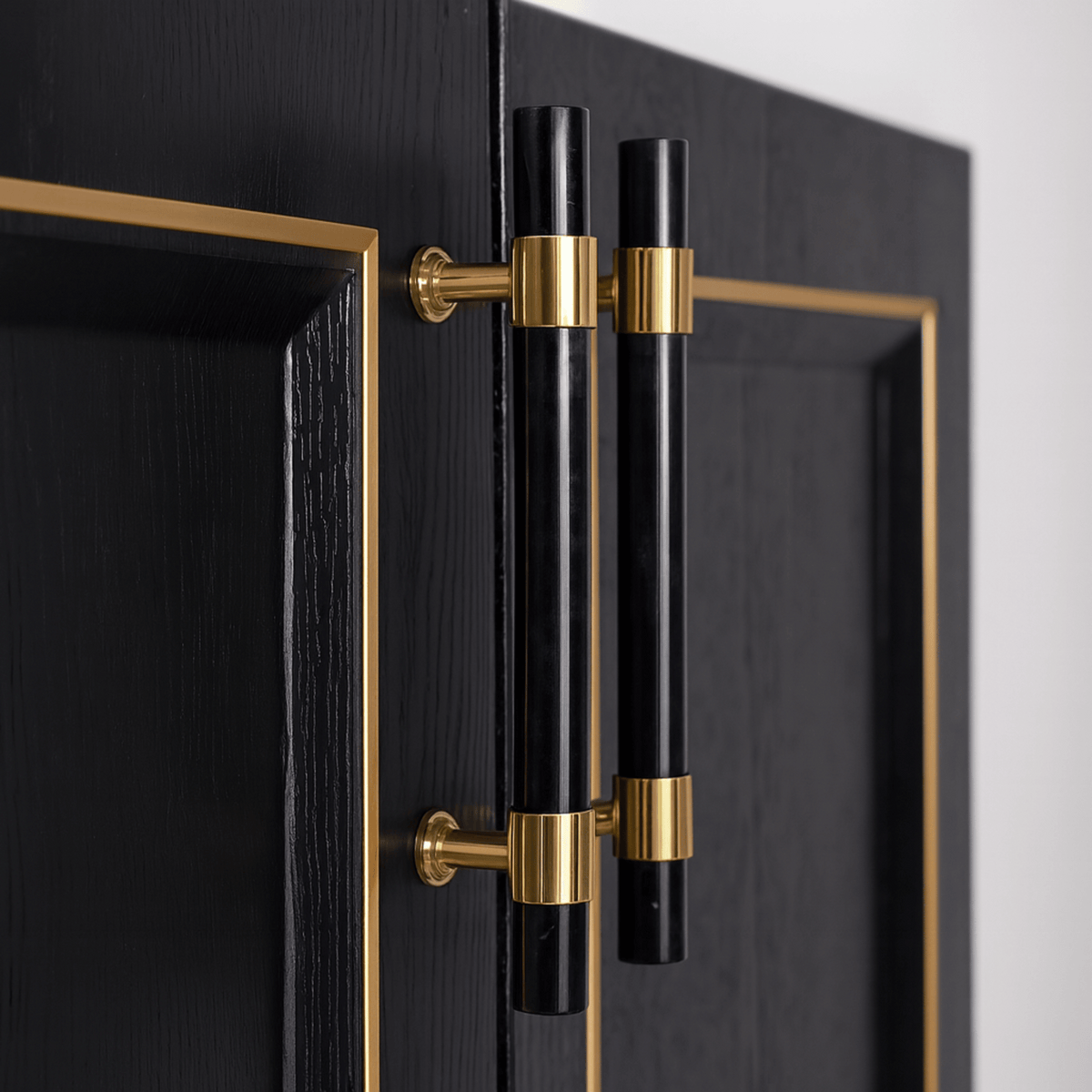 Natuursteen Meubelgreep Messing T-Vorm Knop Handgreep Kastgreep Keuken Lade Kast Dressoir Modern Interieur | Sansoti
