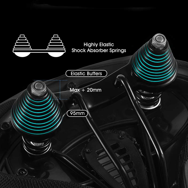 Ergonomic Bicycle Saddle with Soft Padding for Comfortable Cycling Over Long Distances and Daily Use | Sansoti