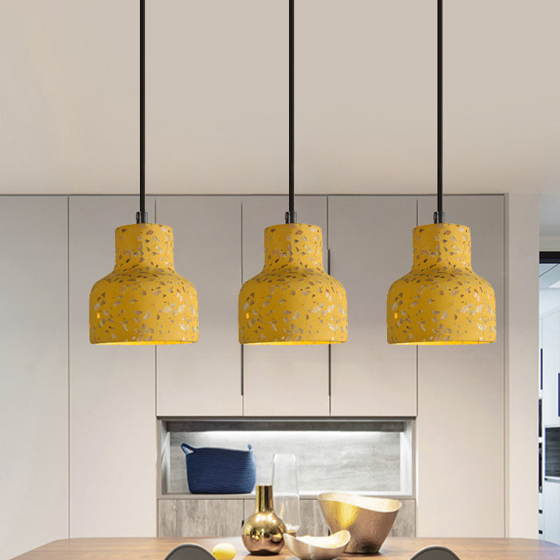 Hanglamp Terrazzo Cement Eettafel Verlichting Industrieel Design Pendellamp E26 E27 Fitting Noordse Stijl | Sansoti