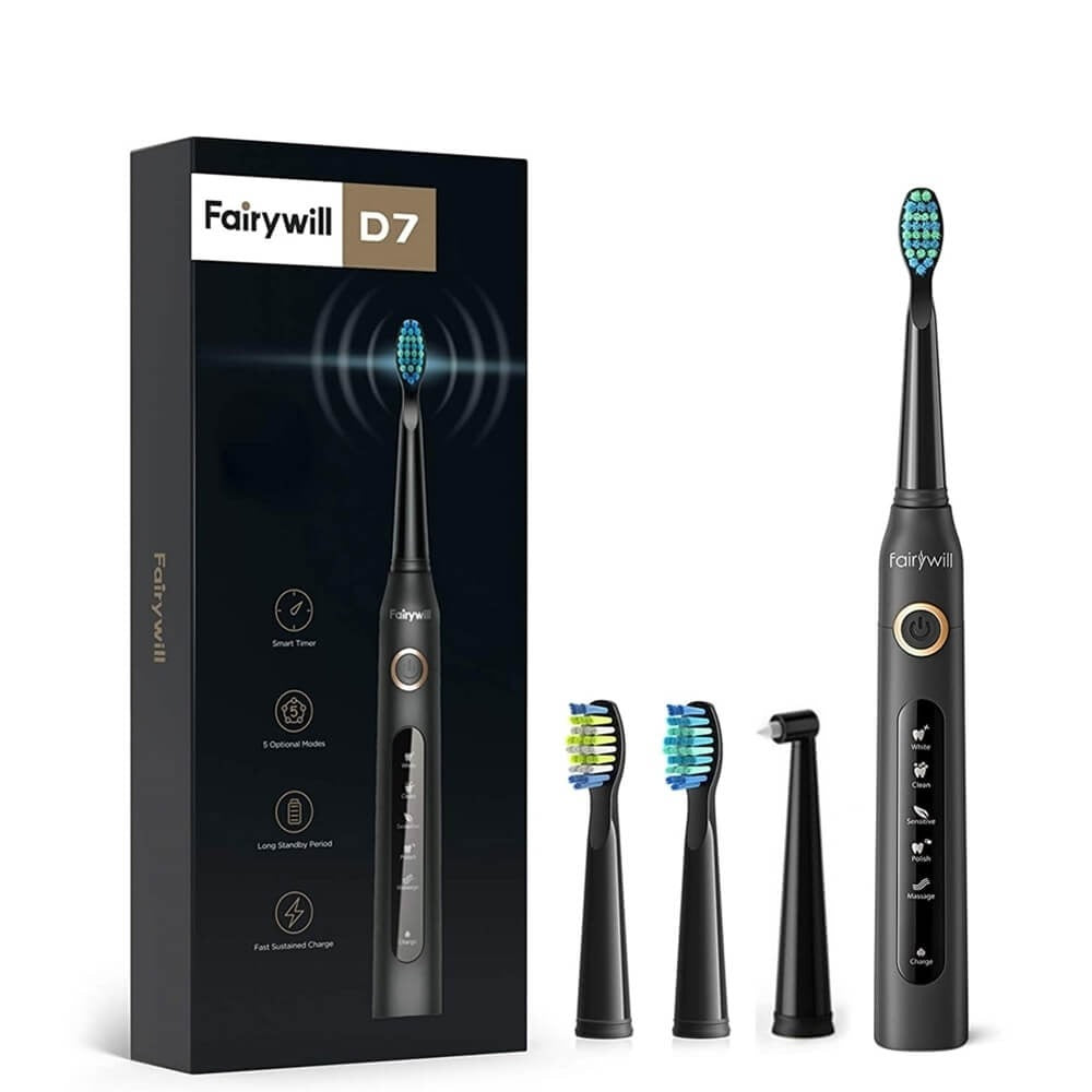 Electric sonic toothbrush with charging function, multiple brushing modes, and timer for daily use | Sansoti