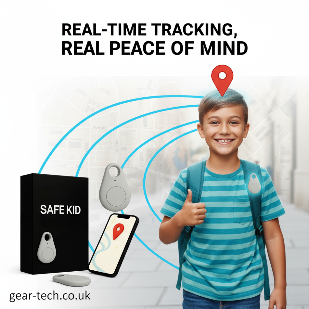 Mini GPS Tracker Luggage Suitcase Waterproof Live Location SOS Alarm Compact Rechargeable Travel | Sansoti