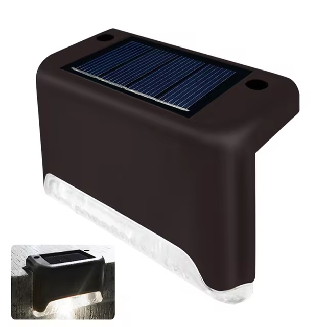 LED Solar Outdoor Lights, Garden Lighting, Wireless, 5-Pack, Warm White, Yellow, Multicolor, Waterproof Solar Panel | Sansoti