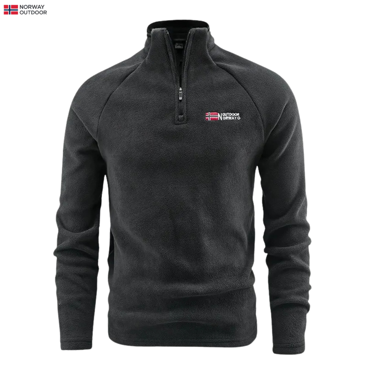 Fleece Trui Heren Warm Lichtgewicht Zachte Regular Fit Vrijetijdskleding Winter Herfst Ademend Comfortabel | Sansoti