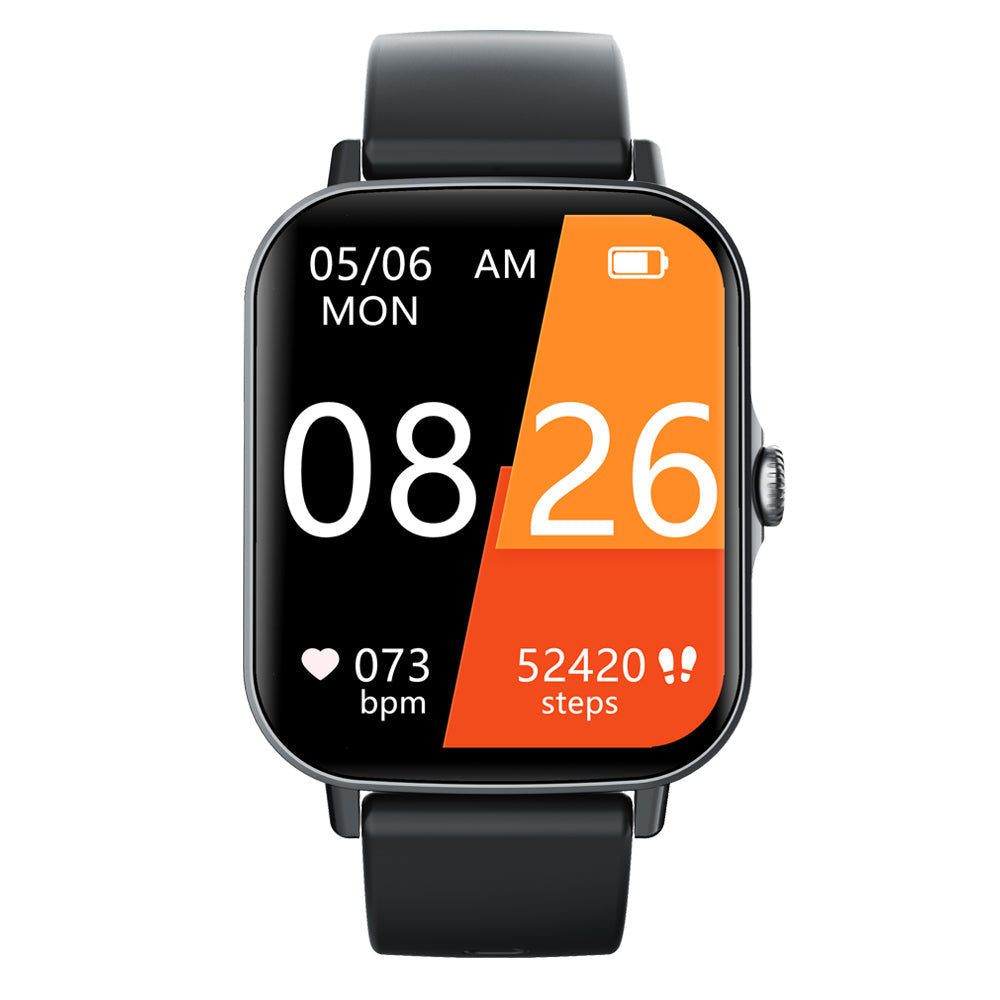 Gesundheits-Smartwatch mit Herzfrequenzmesser, Blutdruckmessung, Sauerstoffsättigung, Schlafüberwachung wasserdicht für Sport | Sansoti