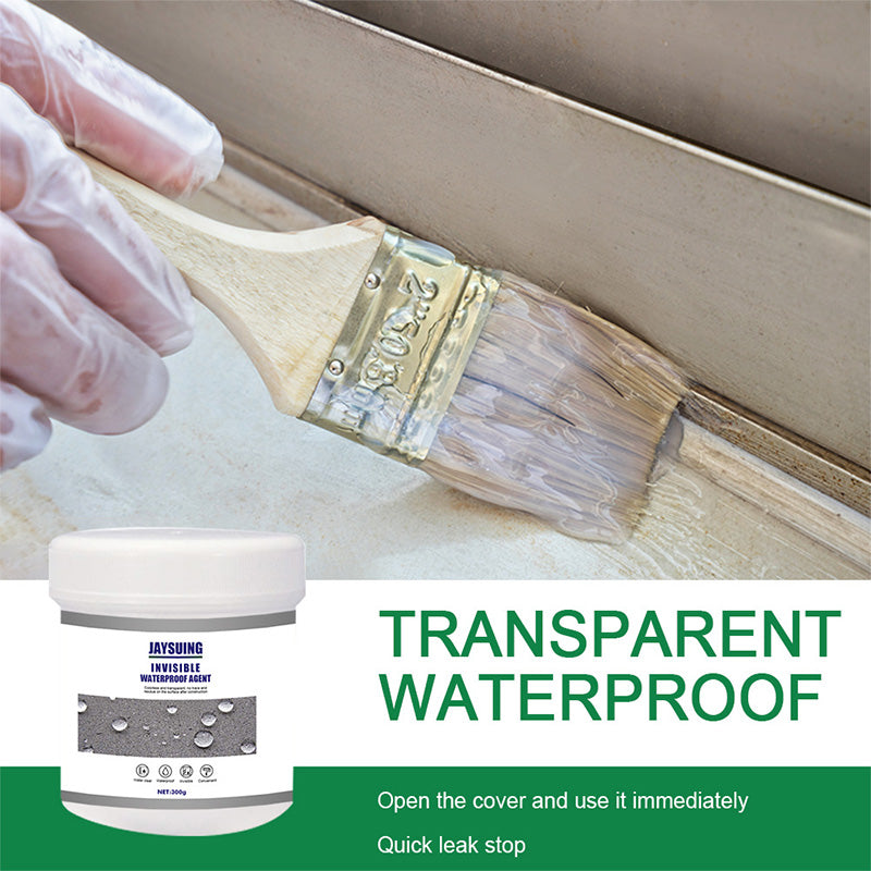 Transparent Waterproof Coating for Sealing Leaks in Walls, Ceilings, Tiles, Concrete, Wood and Metal, Durable Protective Finish | Sansoti