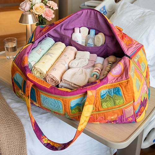 Bolsa de viaje acolchada con estampado floral, 45.5x22.5x22.5 cm, equipaje de mano, bolsa de fin de semana, protección de espuma | Sansoti