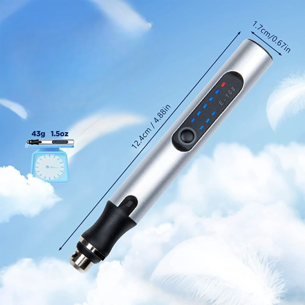 Engraving Pen Rechargeable USB-C Variable Speed Precision Work Engraving Hobby Creative Tool DIY Crafts | Sansoti