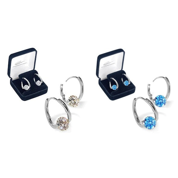 Germanium Therapy Earrings for Lymphatic Drainage and Energy – Magnetic Acupressure Ear Jewelry with Negative Ions for Detox and Wellness | Sansoti