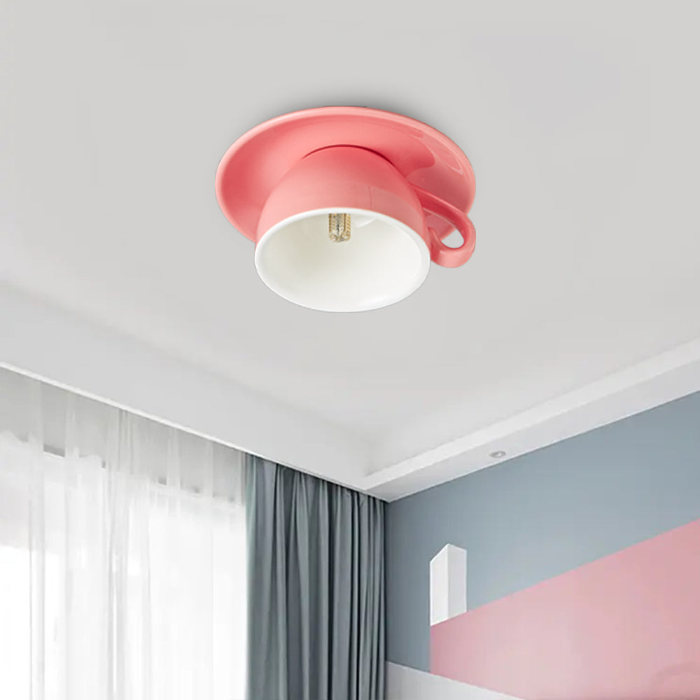 Ceramic Pendant Lamp Pastel Color Design Chandelier Living Room Bedroom Modern Lighting 5-10m² Dining Room | Sansoti