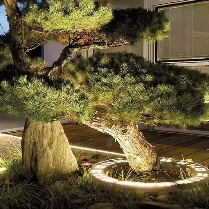 Moonlight Garden Light LED Downlight IP65 Ø 42-57 cm Warm White for Patio Path and Tree | Sansoti