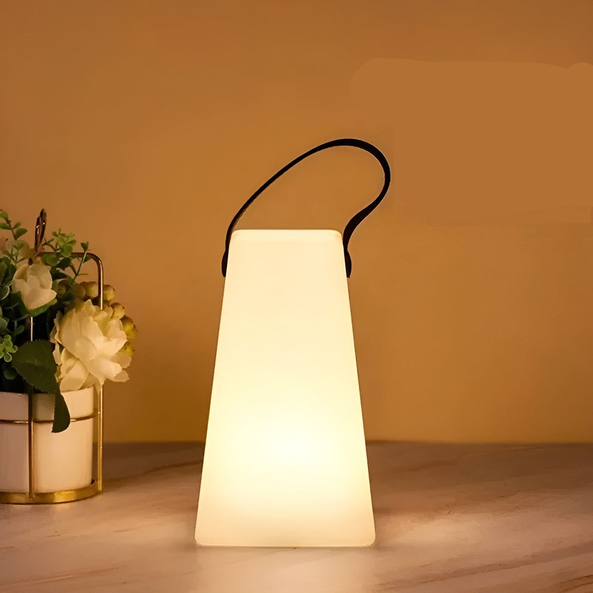 Wireless LED Table Lamp Waterproof RGB Dimmable Rechargeable | Sansoti