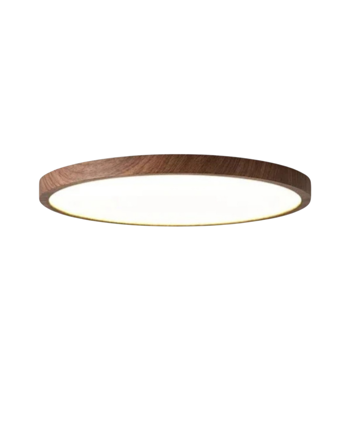 Ultraschlanke Deckenleuchte Holz 30cm 40cm Moderne Wohnzimmer Schlafzimmer Beleuchtung | Sansoti