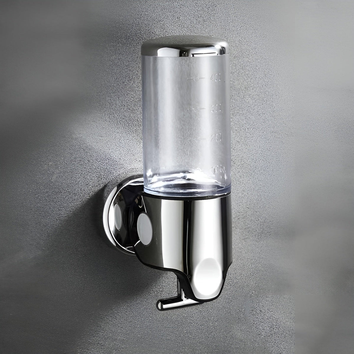 Dispensador de jabón de pared, 500ml, montaje en pared, acero inoxidable, cromado, para baño y cocina, sencillo, doble o triple, jabón líquido | Sansoti