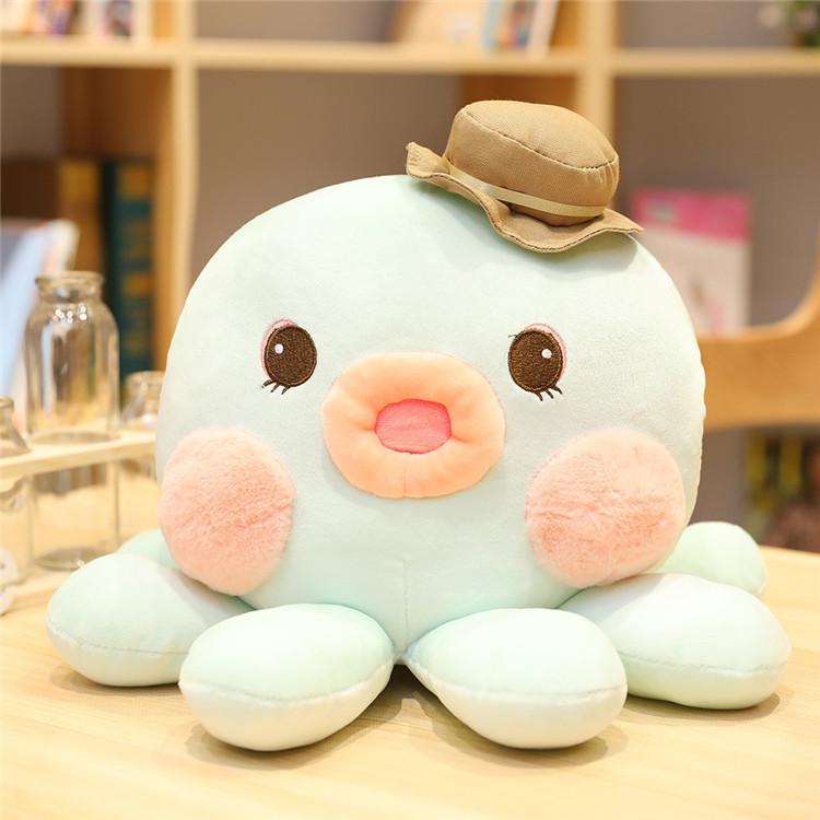 Weicher Kuscheloctopus 30 cm 40 cm Plüschtier für Kinder Trostkuscheltier Kinderzimmerdekoration Geschenktipp | Sansoti