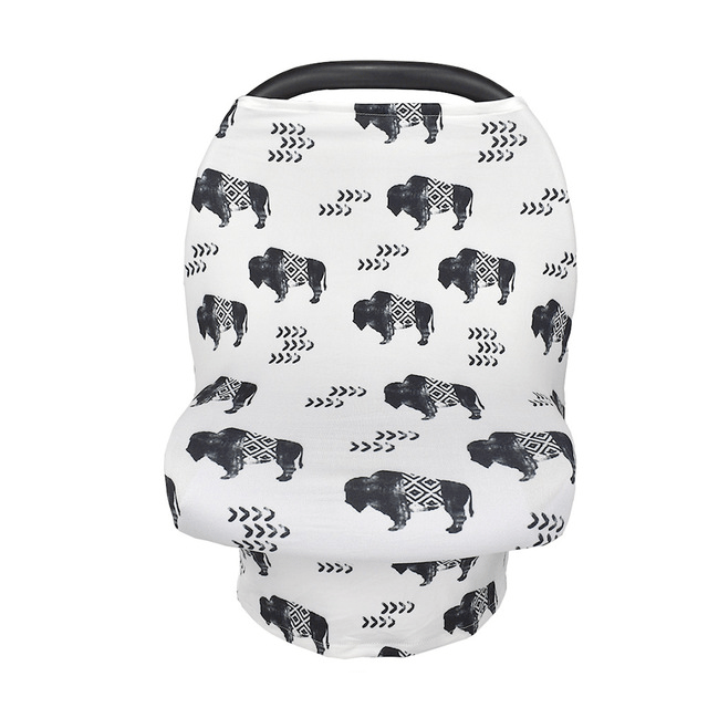 Multifunctional Nursing Cover Baby Breathable Stretchy Breastfeeding Privacy Protection Cover Baby Shower Gift | Sansoti