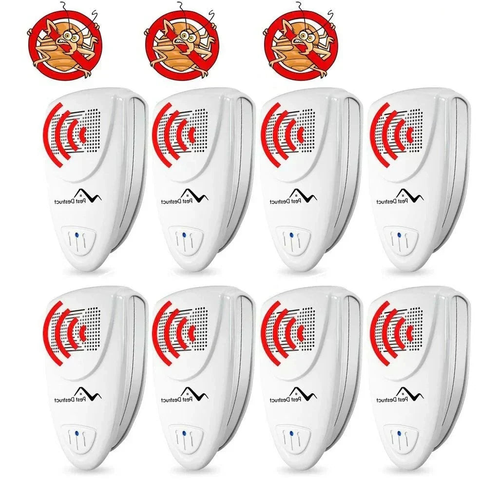 Ultrasonic Insect Repeller for the Bedroom - Pet-Friendly Pest Control Without Chemicals | Sansoti