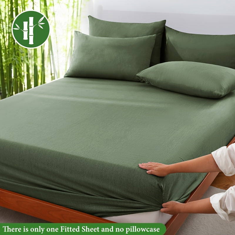 Bamboo Fiber Fitted Sheet – Breathable and Moisture-Wicking for Cool Sleep Comfort | Sansoti
