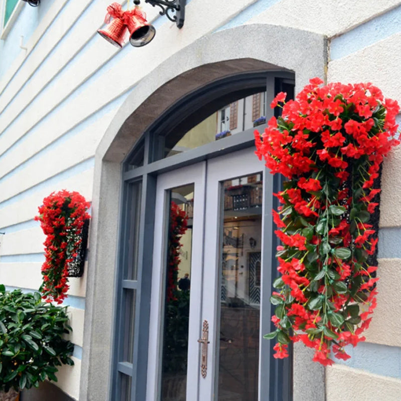 Künstliches Orchideen-Bouquet, hängend 70 cm – Lebenslange Blütenpracht ohne Pflege | Sansoti