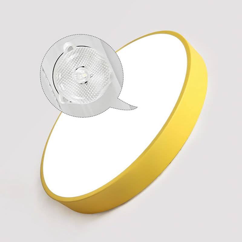 Plafonnier LED rond – Éclairage design moderne pour salon, chambre d’enfant & bureau | Sansoti
