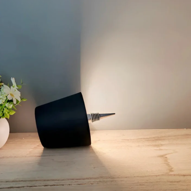 Wireless Bottle Lamp Warm White LED Table Lamp Rechargeable via USB Atmospheric Decorative Night Light Romantic | Sansoti