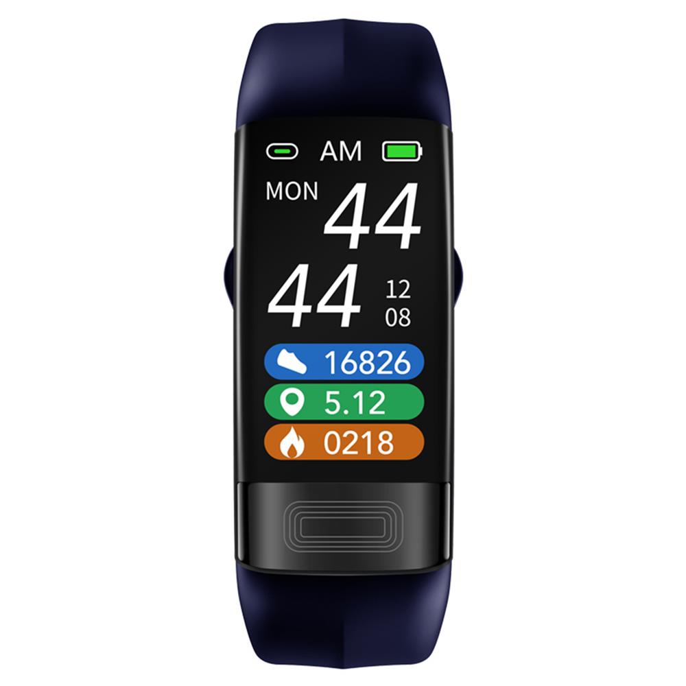 Gesundheitsarmband mit EKG, Herzfrequenzmessung, Blutdruckmessung, SpO2, Schlaftracker, IP67, wasserdichte Fitness-Smartwatch | Sansoti