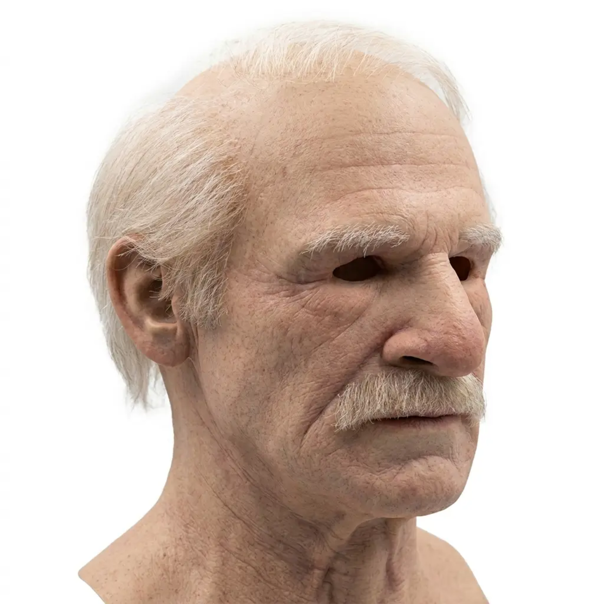 Realistic Halloween Mask for Adults – Moving Jaw Latex Character Mask | Sansoti