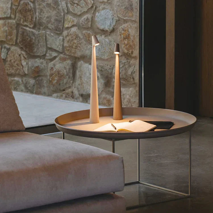 Dimmable LED Table Lamp with Elegant Finish and Warm Light for Cozy Lighting in Any Room | Sansoti