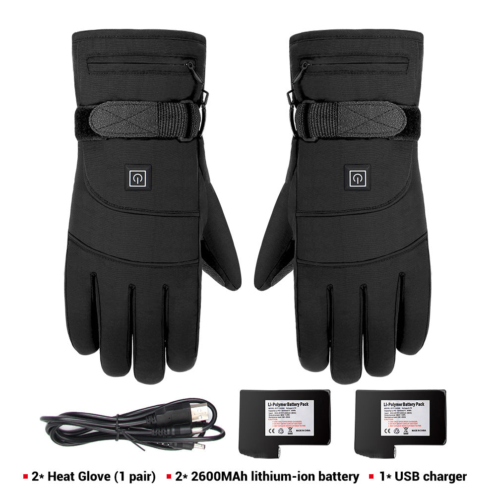 Verwarmbare Handschoenen Touchscreen Waterdicht Thermisch Winterhandschoenen Skiën Motorrijden Outdoor Sport | Sansoti