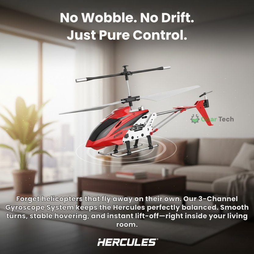 Hélicoptère RC télécommandé 3,5 canaux infrarouge avec gyroscope intérieur rouge cramoisi | Sansoti