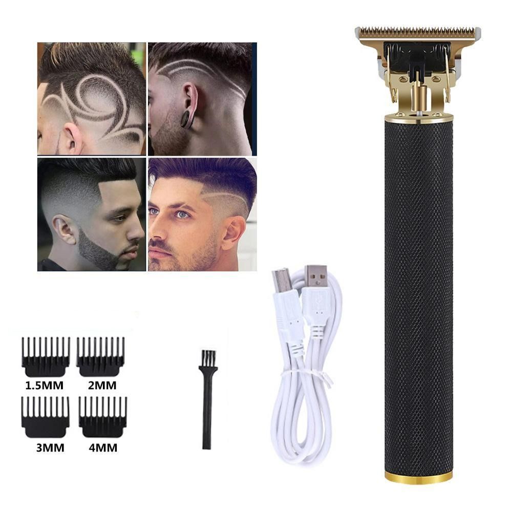 Tondeuse électrique avec lame en T pour coiffure professionnelle et entretien de la barbe | Sansoti