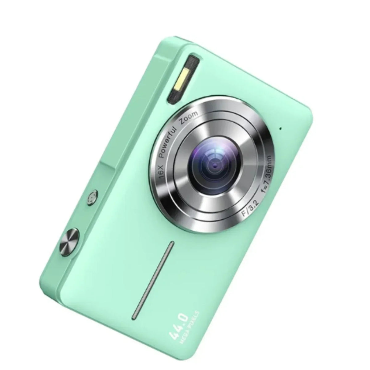 Compact Digital Camera, Vintage Style, 1080p Video, 32GB SD Card Included, Travel Photography, Vlogging, Vacation | Sansoti