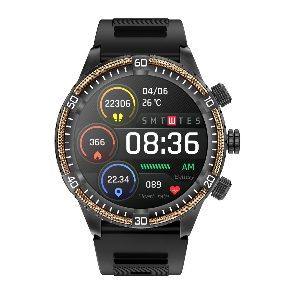 Gesundheits-Smartwatch mit Herzfrequenzmesser, Blutdruckmessung, Sauerstoffsättigung, Schlafüberwachung wasserdicht für Sport | Sansoti
