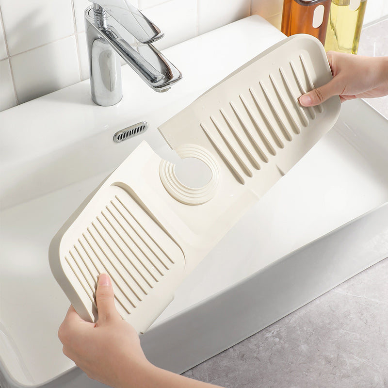 Wasserablaufmatte Silikon Anti-Rutsch Spüle Schutz Küche Badezimmer | Sansoti