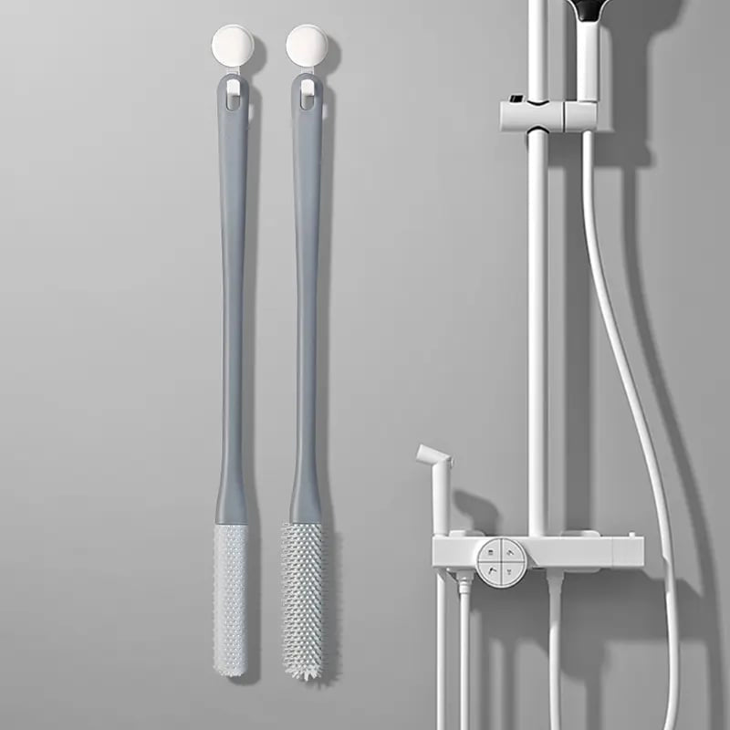Zehenbürste für Fußhygiene mit weichen Borsten, ergonomischem Griff, kompakt, Badezimmer-Wellness-Accessoire | Sansoti