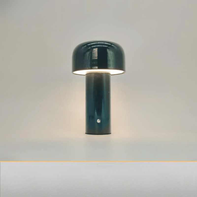 Table Lamp Mushroom Rechargeable Wireless LED 25cm Design | Sansoti