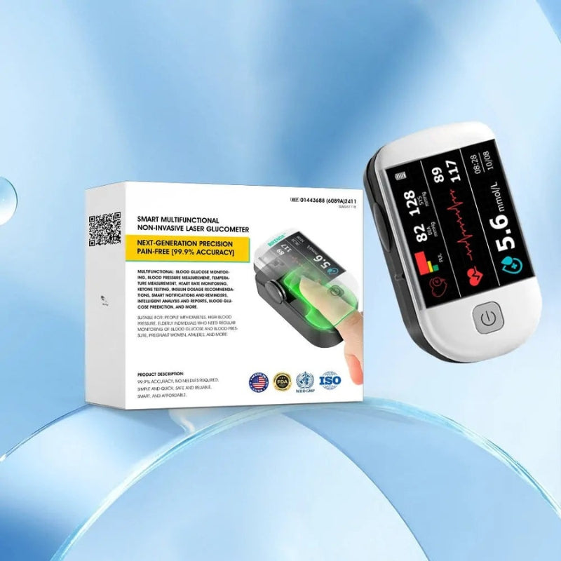 Fingerspitzen-Pulsoximeter mit OLED-Display Pulsmessung Blutsauerstoffmessgerät für zu Hause Unterwegs und beim Sport | Sansoti