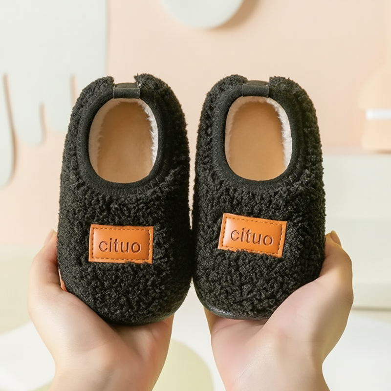 Zachte Winterpantoffels voor Kinderen met Antislipzool Warme Voering Comfort Binnenschoenen Peuters Kleuters | Sansoti