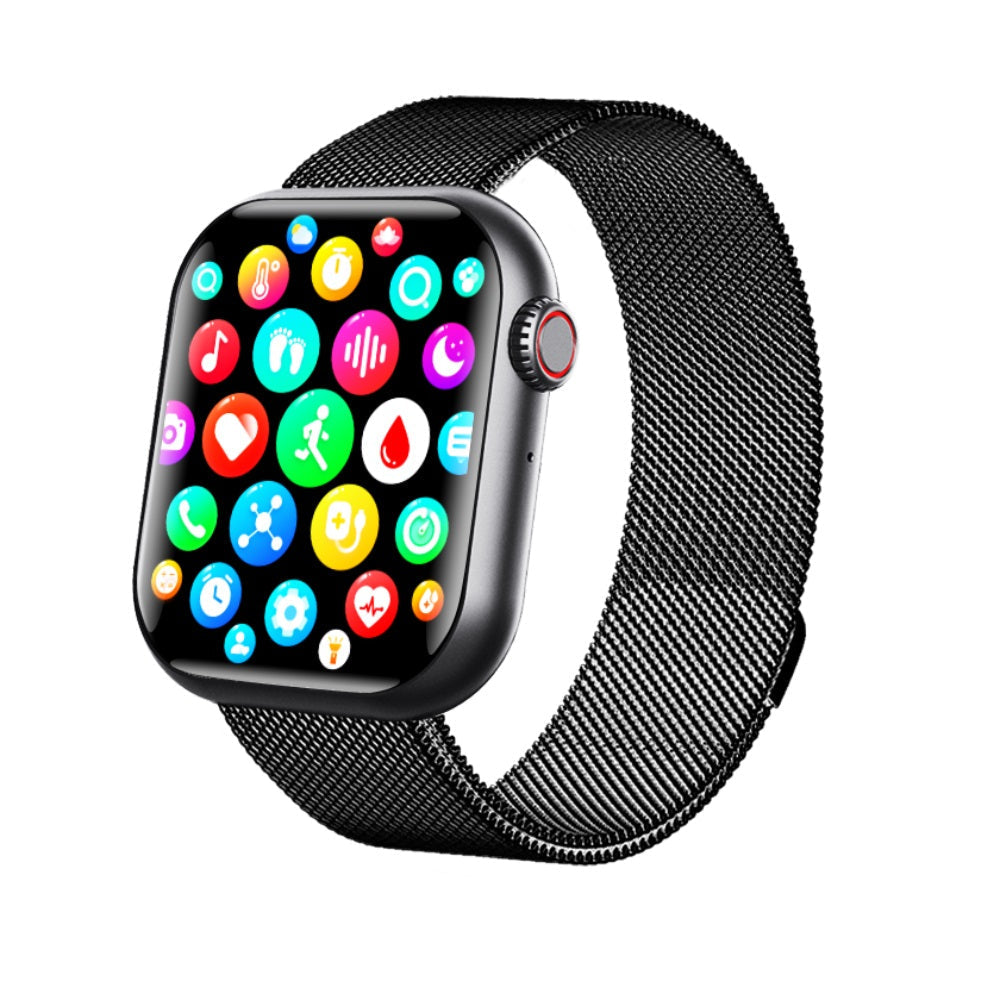 Gesundheits-Smartwatch mit Herzfrequenzmesser, Blutdruckmessung, Sauerstoffsättigung, Schlafüberwachung wasserdicht für Sport | Sansoti