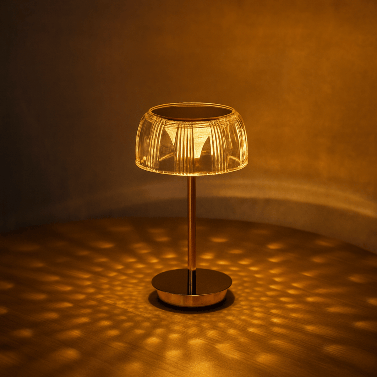 Lampe de table LED rechargeable avec commande tactile Intensité réglable Éclairage d’ambiance pour chambre, salon et table de chevet | Sansoti