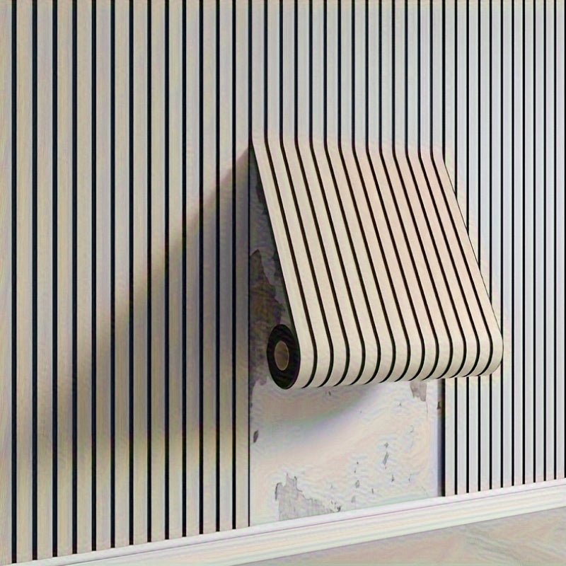 Paneles de pared 3D autoadhesivos con textura de madera para transformar rápidamente las paredes del salón y el dormitorio | Sansoti
