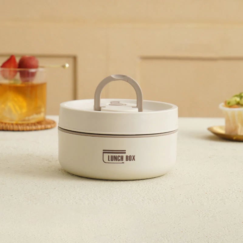 Insulated Lunchbox with Vacuum Technology – Keeps Food Warm Up to 4 Hours – Leak-Proof Stainless Steel Design – Ideal for School and Work | Sansoti