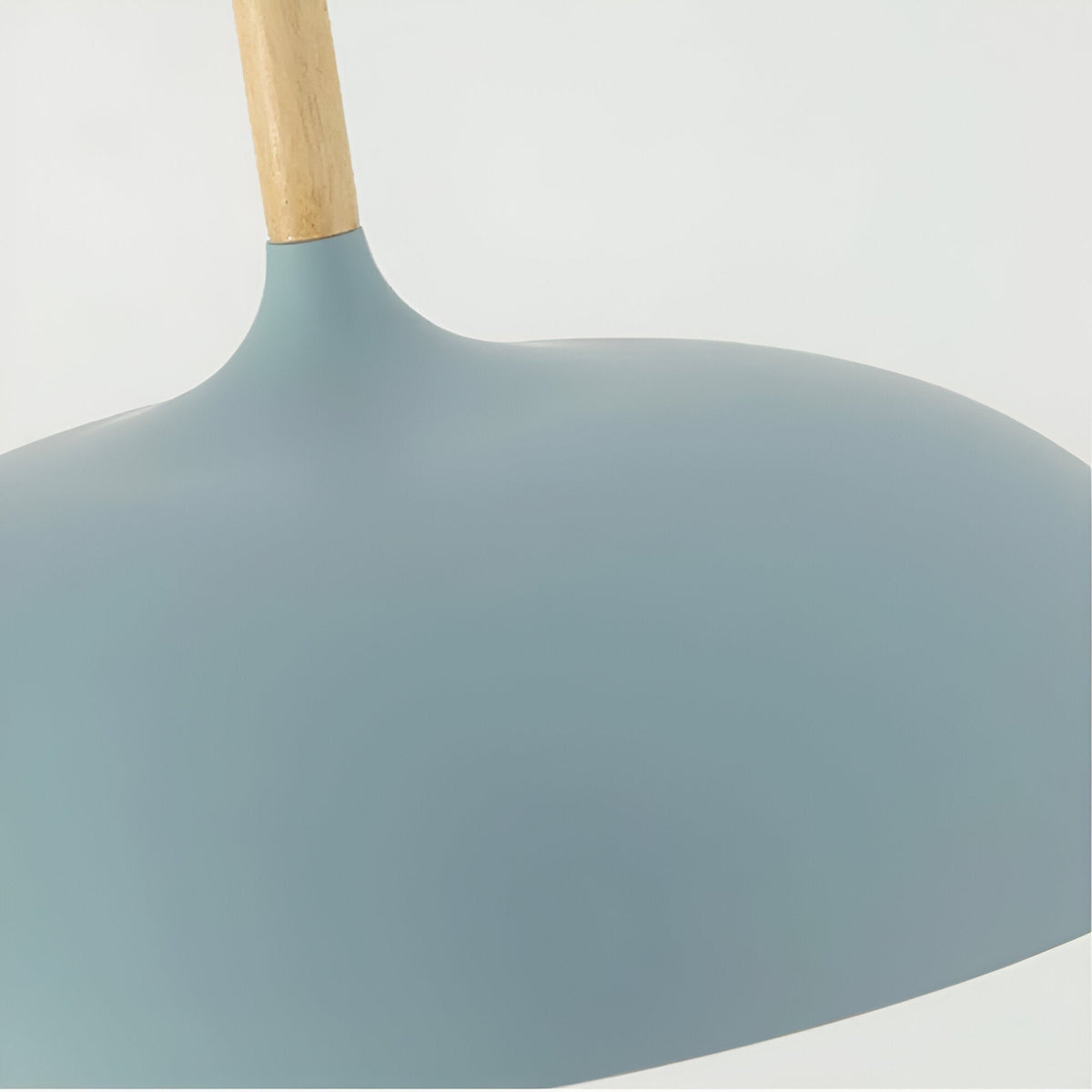 Lámpara colgante de madera y hierro, estilo escandinavo Japandi, redonda, E27, Ø35 Ø60, comedor, cocina | Sansoti