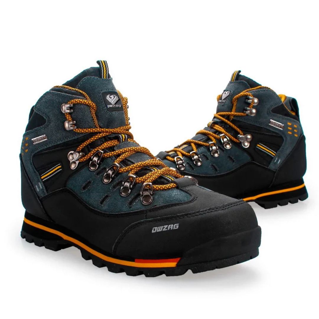 Wasserdichte Wanderschuhe für Herren mit rutschfester Sohle und hohem Knöchelschutz für Outdoor-Trekking, Hiking, Winter- und Bergwanderungen | Sansoti